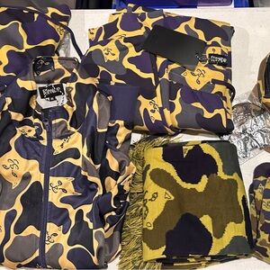Ripndip tropical Camo Jacket, tracksuit, sweats, hat  and Scarf Set